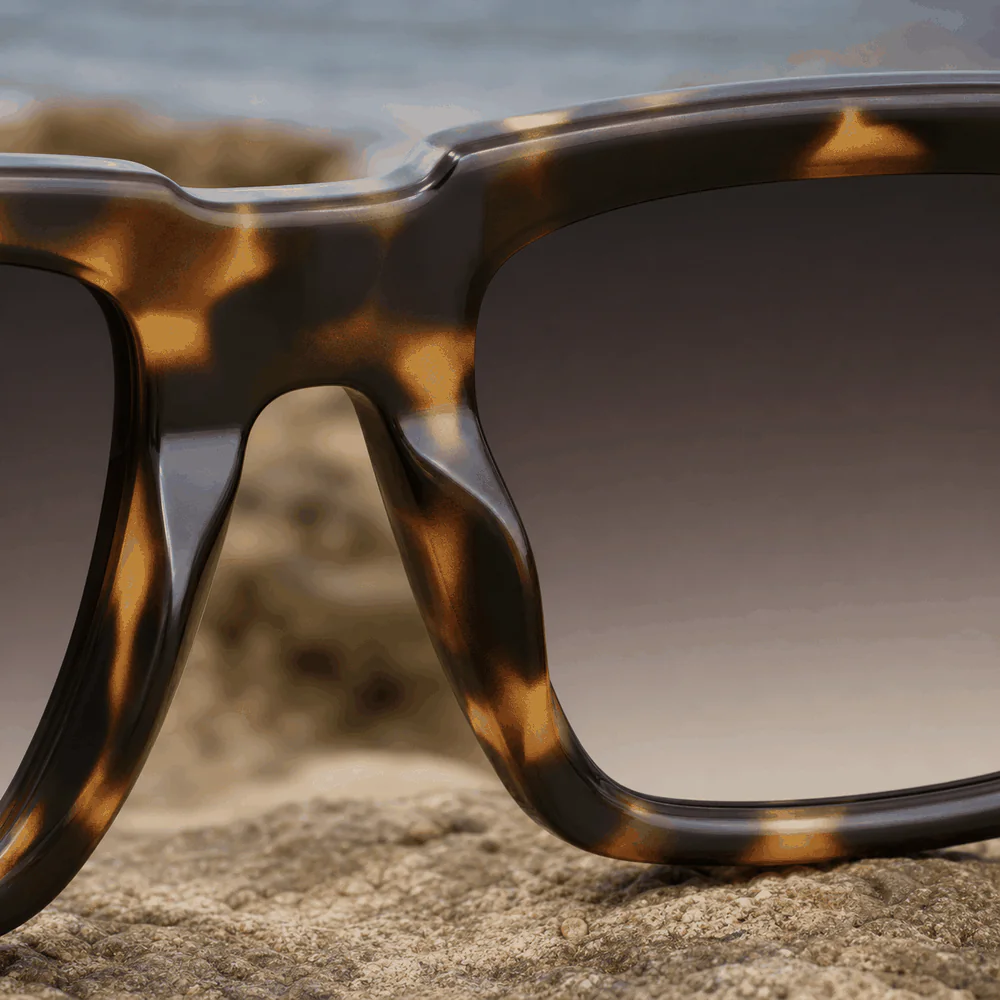 The Boardwalk Frame - Tortoise second detail view