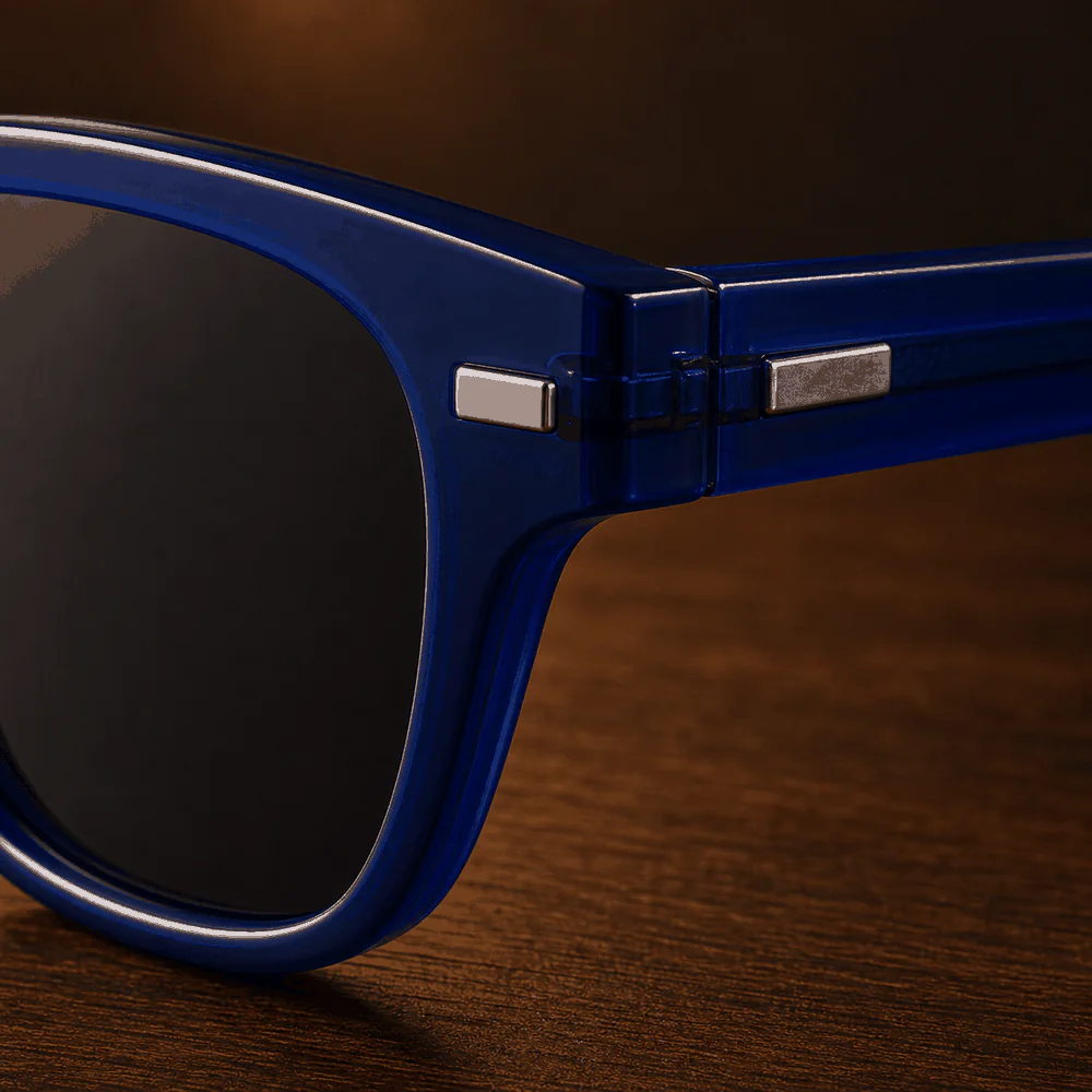 The Club Frame - Cobalt first detail view