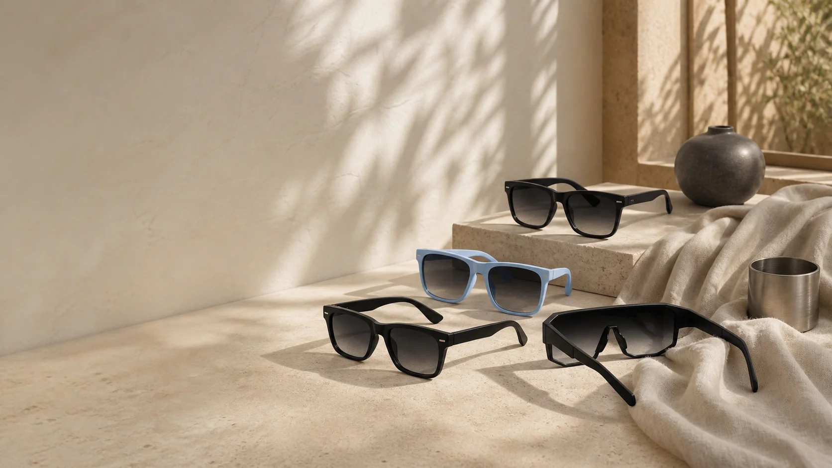 The Shades Direct frames with a focused style point of view
