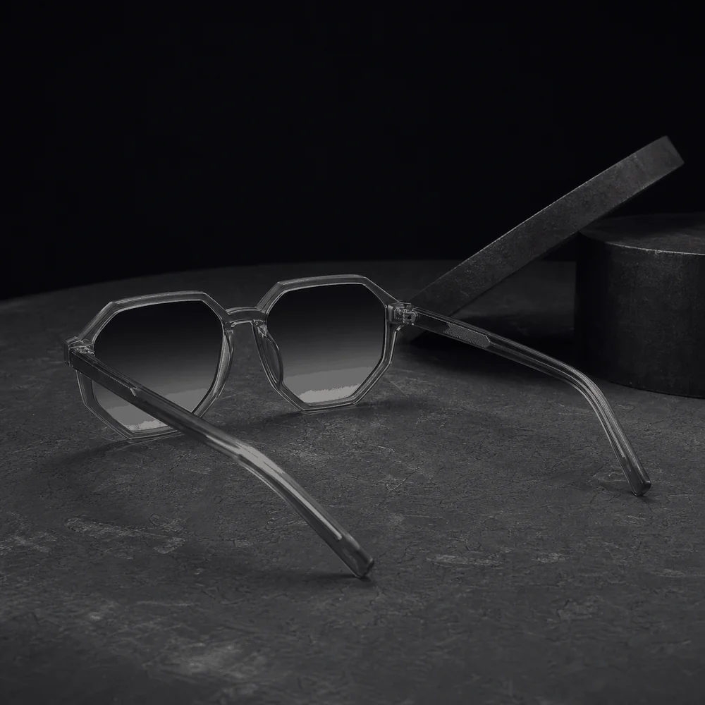 The Prism Frame - Clear Gray model view
