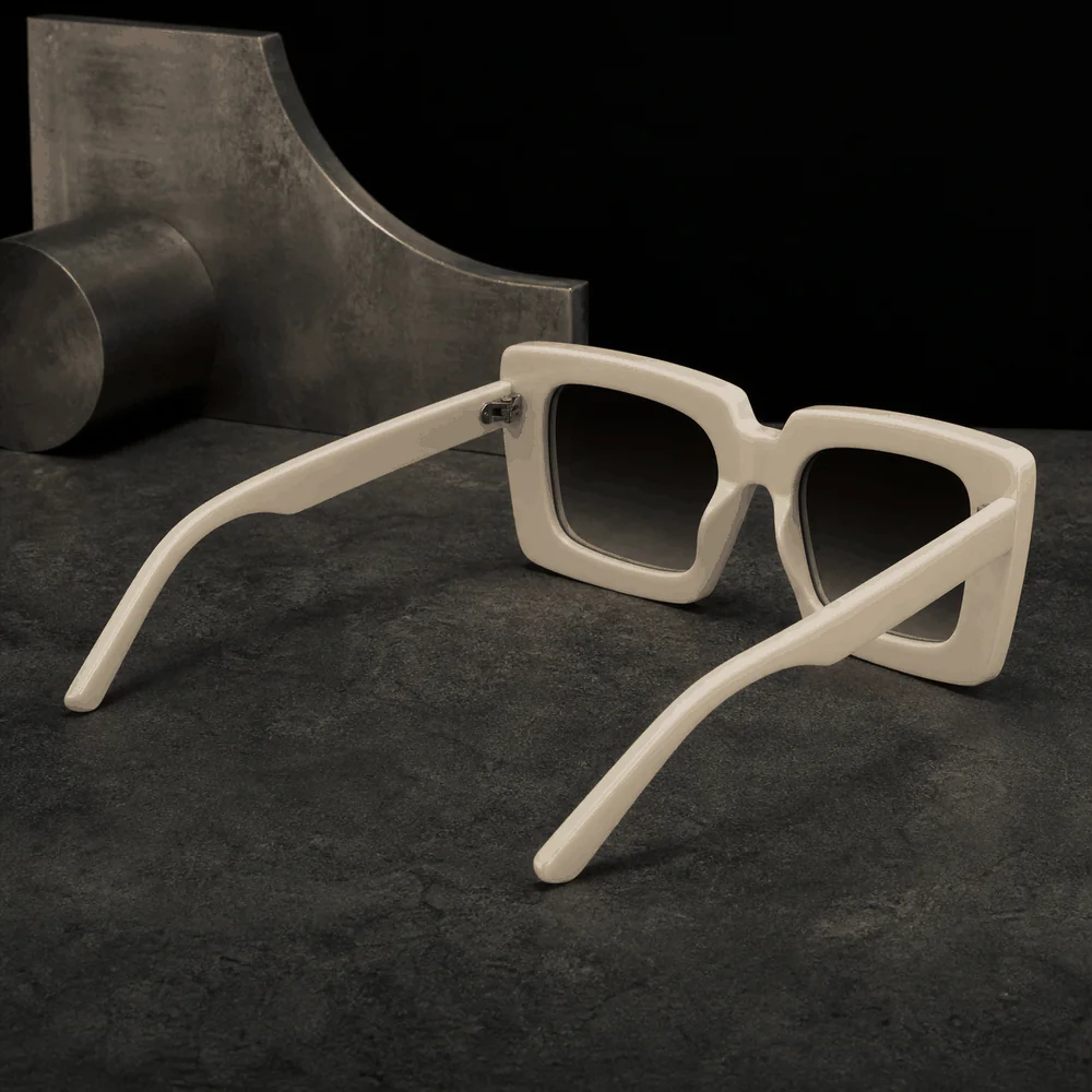 The Radius Frame - Cream model view